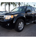 ford escape 2008 black suv xlt gasoline 4 cylinders front wheel drive automatic 33157