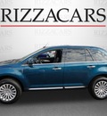 lincoln mkx 2011 blue suv awd gasoline 6 cylinders all whee drive automatic with overdrive 60546