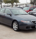 acura tsx 2005 dk  gray sedan gasoline 4 cylinders front wheel drive shiftable automatic 77074