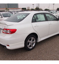 toyota corolla 2013 white sedan s gasoline 4 cylinders front wheel drive automatic 77074
