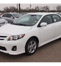 toyota corolla 2013 white sedan s gasoline 4 cylinders front wheel drive automatic 77074