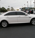 ford taurus 2011 white sedan sel gasoline 6 cylinders front wheel drive automatic 32401