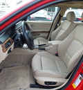 bmw 3 series 2006 red sedan 325i gasoline 6 cylinders rear wheel drive shiftable automatic 77074
