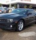 chevrolet camaro 2011 black coupe lt gasoline 6 cylinders rear wheel drive automatic 77074