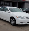 toyota camry 2009 white sedan le gasoline 4 cylinders front wheel drive automatic 77074