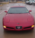chevrolet corvette 2002 red coupe gasoline 8 cylinders rear wheel drive automatic 76049