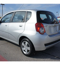 chevrolet aveo 2011 silver hatchback aveo5 lt gasoline 4 cylinders front wheel drive automatic 76543