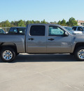 chevrolet silverado 1500 2013 gray ls flex fuel 8 cylinders 2 wheel drive 4 spd auto,elec cntlled lpo,bedrail prots bluetooth for ph 77090