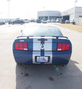 ford mustang 2008 lt  blue coupe gt premium 8 cylinders 5 speed manual 76108
