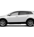 mazda cx 9 2013 white suv grand touring 6 cylinders shiftable automatic 80504