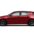 lexus ct 200h 2013 red hatchback 4 cylinders cont  variable trans  91731