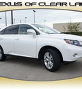 lexus rx 450h 2010 white suv hybrid 6 cylinders front wheel drive automatic 77546