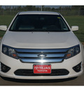 ford fusion 2010 white sedan sel 6 cylinders automatic 77587