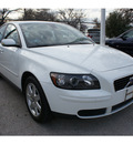 volvo s40 2006 white sedan 2 4i gasoline 5 cylinders front wheel drive automatic 78729