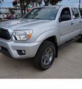 toyota tacoma 2013 silver prerunner sr5 tx ed  gasoline 6 cylinders 2 wheel drive automatic 78232