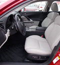 lexus is 250 2009 red sedan gasoline 6 cylinders rear wheel drive shiftable automatic 77074