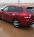 nissan pathfinder 2013 red suv sv gasoline 6 cylinders 2 wheel drive automatic 76116