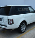 range rover range rover 2012 white suv supercharged gasoline 8 cylinders 4 wheel drive 6 speed automatic 77090