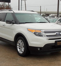 ford explorer 2011 white suv xlt gasoline 6 cylinders 2 wheel drive automatic 77074