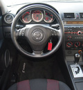 mazda mazda3 2006 black sedan s gasoline 4 cylinders front wheel drive automatic 76011