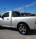 ram 1500 2012 silver gasoline 8 cylinders 2 wheel drive automatic 76011