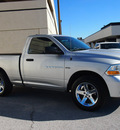 ram 1500 2012 silver gasoline 8 cylinders 2 wheel drive automatic 76011