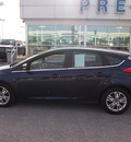 ford focus 2012 blue hatchback sel 4 cylinders automatic 77074
