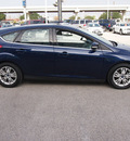 ford focus 2012 blue hatchback sel 4 cylinders automatic 77074