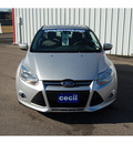 ford focus 2012 silver sedan se 4 cylinders automatic with overdrive 77632
