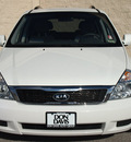 kia sedona 2012 white van lx gasoline 6 cylinders front wheel drive automatic 76011