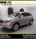 lexus rx 350 2010 gray suv gasoline 6 cylinders front wheel drive automatic 91731
