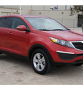 kia sportage 2012 red gasoline 4 cylinders front wheel drive automatic with overdrive 77375