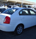 hyundai accent 2011 white sedan gasoline 4 cylinders front wheel drive automatic 79925