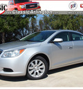 buick lacrosse 2013 silver sedan gasoline 4 cylinders front wheel drive automatic 76018
