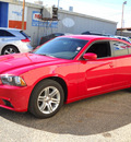 dodge charger 2011 red sedan gasoline 6 cylinders rear wheel drive automatic 79925