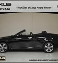 lexus is 350c 2010 black navigation gasoline 6 cylinders rear wheel drive automatic 55391