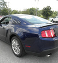ford mustang 2012 dk  blue coupe v6 premium gasoline 6 cylinders rear wheel drive automatic 32783