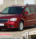 chrysler town country 2013 red van touring flex fuel 6 cylinders front wheel drive automatic 62034