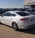 ford fusion 2013 white sedan se 4 cylinders front wheel drive automatic 76108