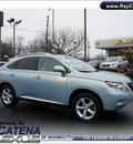 lexus rx 350 2010 blue suv navigaion gasoline 6 cylinders all whee drive automatic 07755