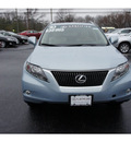 lexus rx 350 2010 blue suv navigaion gasoline 6 cylinders all whee drive automatic 07755