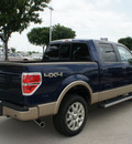 ford f 150 2012 dk  blue king ranch gasoline 6 cylinders 4 wheel drive automatic 76205