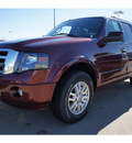 ford expedition 2012 red suv limited flex fuel 8 cylinders 2 wheel drive automatic 77505