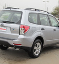 subaru forester 2012 silver wagon 2 5x gasoline 4 cylinders all whee drive automatic with overdrive 77099
