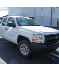 chevrolet silverado 1500 2013 white pickup truck gasoline v6 2 wheel drive automatic 33177