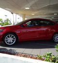 dodge dart 2013 red sedan sxt gasoline 4 cylinders front wheel drive 5 speed with overdrive 33157