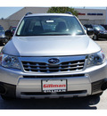 subaru forester 2013 silver wagon 2 5x gasoline 4 cylinders all whee drive automatic 77099