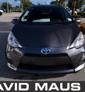 toyota prius 2012 gray hatchback c hybrid 4 cylinders front wheel drive automatic 32771