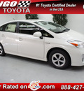 toyota prius 2013 blizzard pearl hatchback three hybrid 4 cylinders front wheel drive automatic 91731