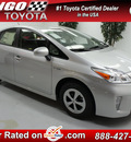 toyota prius 2013 classic silver hatchback four hybrid 4 cylinders front wheel drive automatic 91731